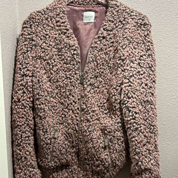 Anine Bing size medium pink wool jacket - Picture 1 of 5